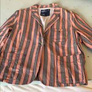 American Eagle Pink/Navy Blazer Size XL